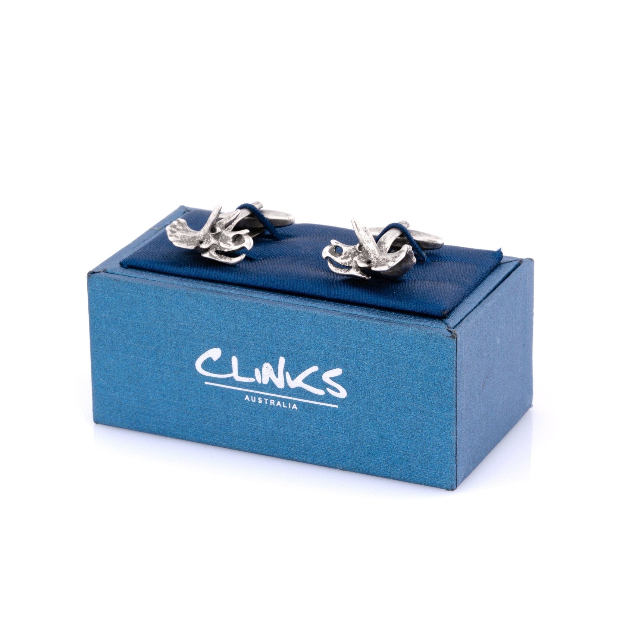 Triceratops Skull Dinosaur Cufflinks Novelty Cufflinks Clinks Australia 