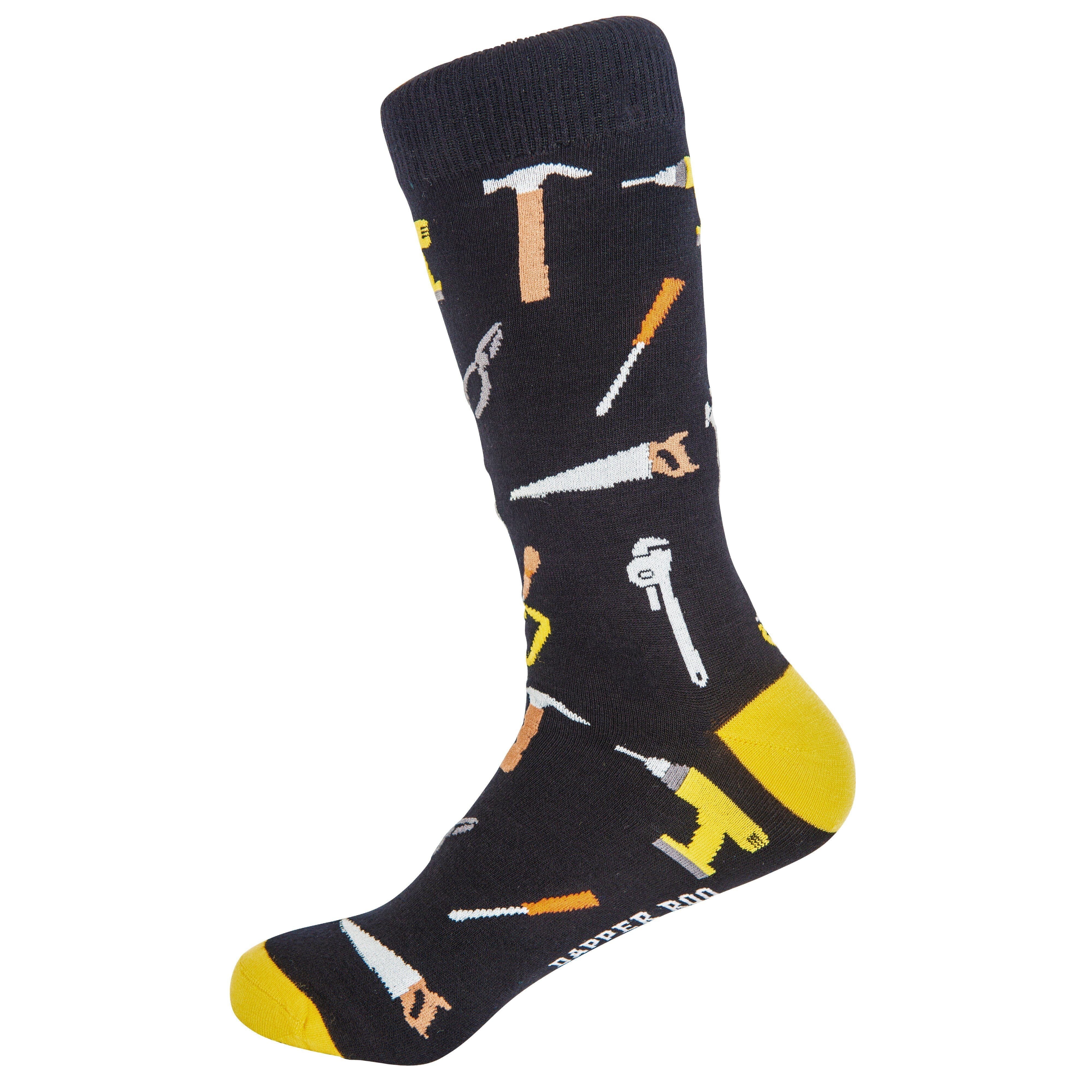 Handyman Tools Bamboo Socks by Dapper Roo Socks Dapper Roo 