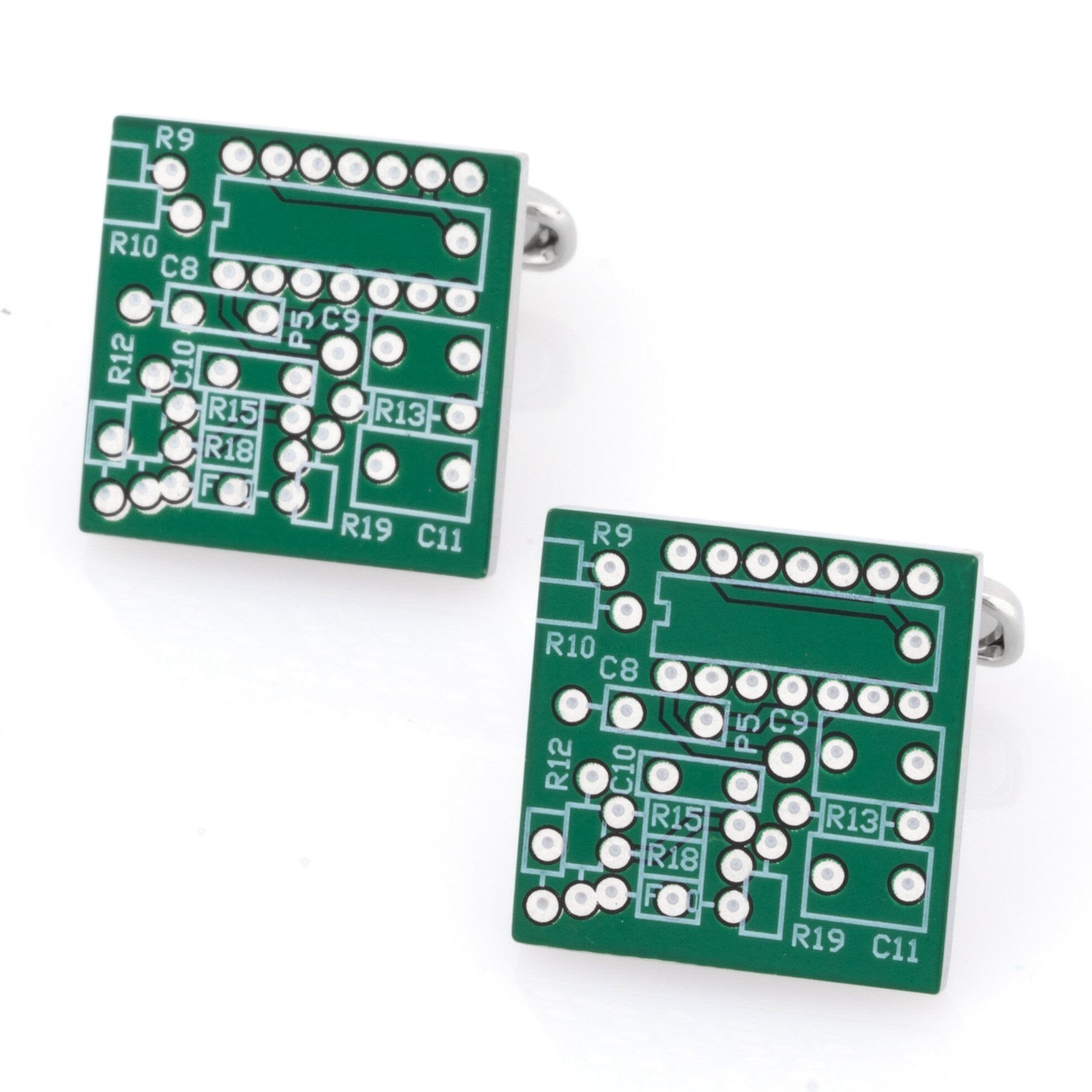 Circuit Board Cufflinks Novelty Cufflinks Clinks Australia 