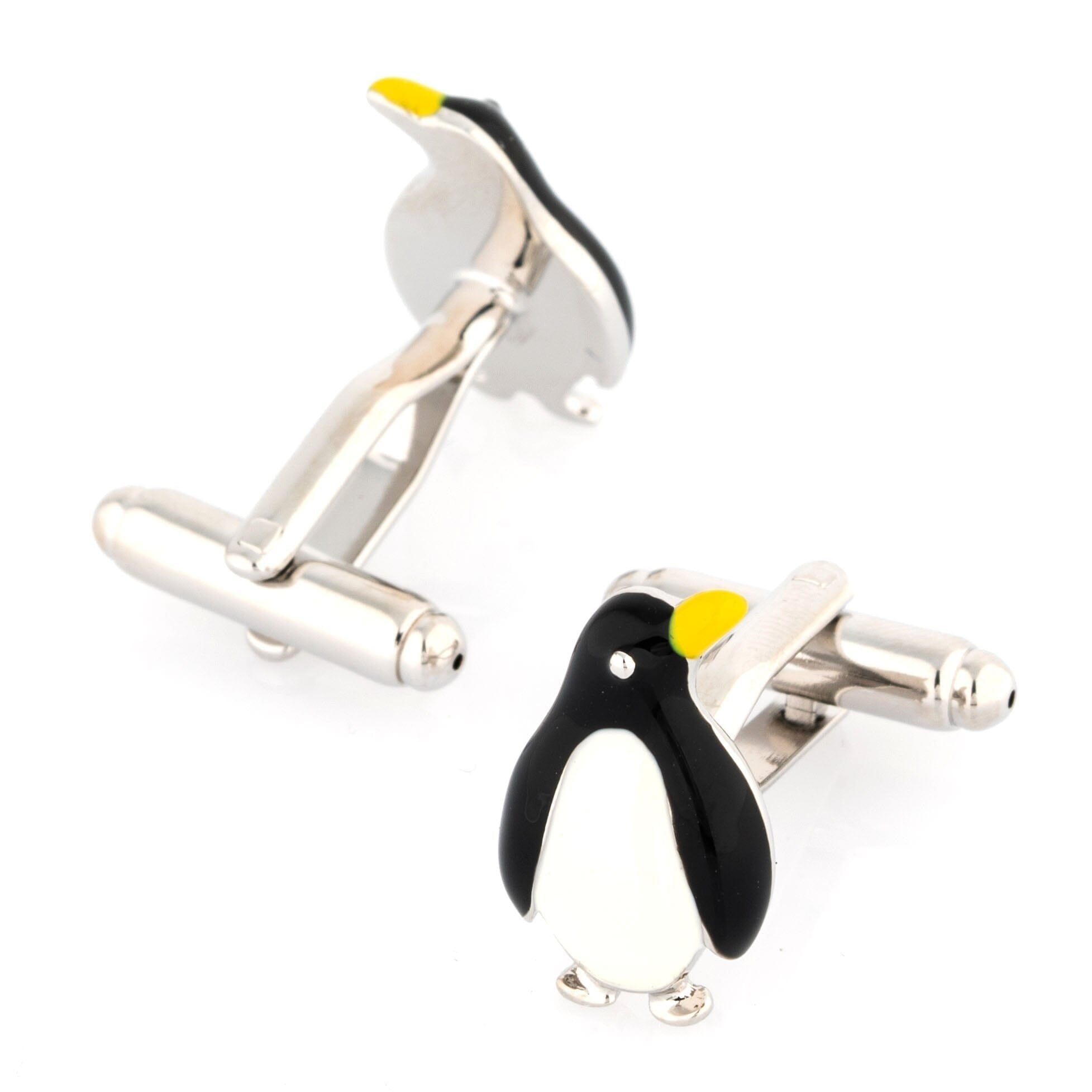 Black and White Penguin Cufflinks Novelty Cufflinks Clinks Australia 