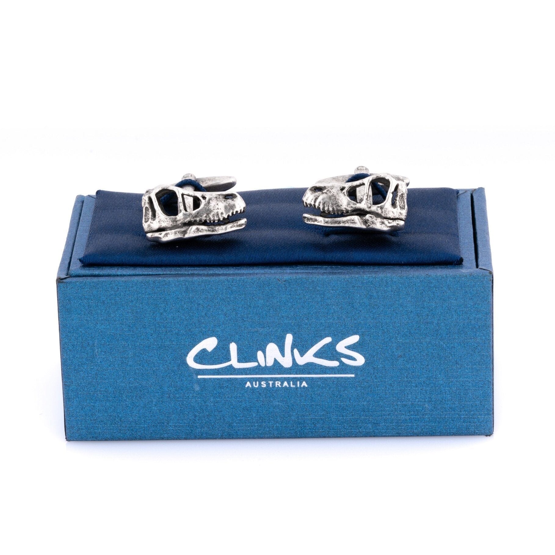 Velociraptor Skull Dinosaur Cufflinks Novelty Cufflinks Clinks Australia 