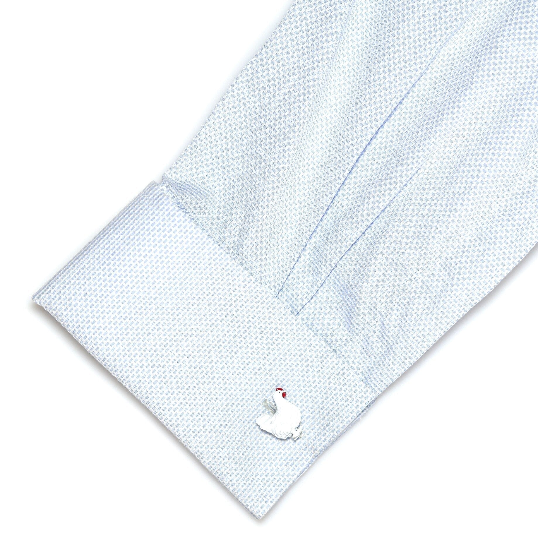 Colour Chicken Cufflinks Novelty Cufflinks Clinks Australia 