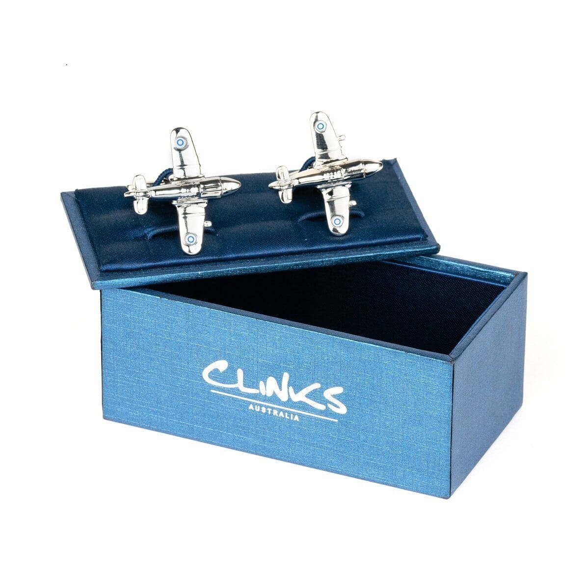 Silver Fighter Jet Plane Cufflinks Novelty Cufflinks Clinks Australia 