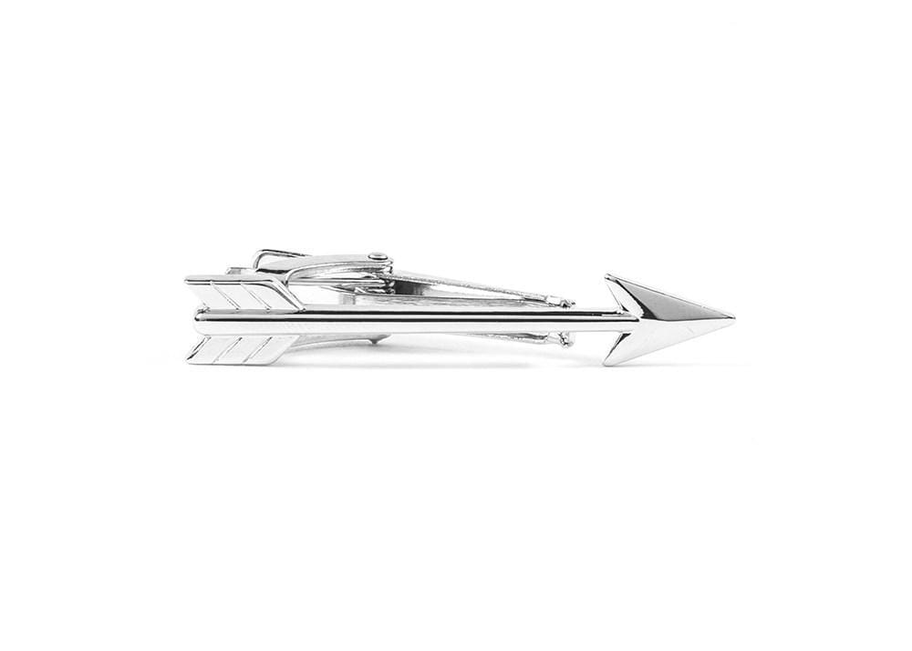 Silver Arrow Tie Clip Tie Clips Clinks 