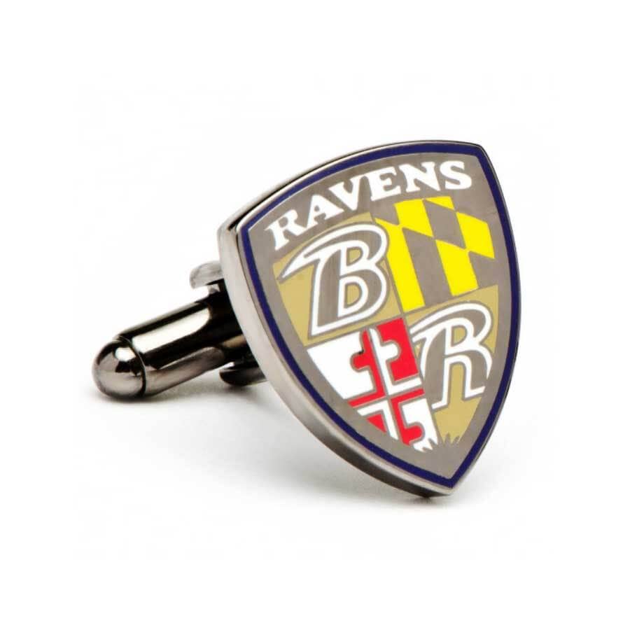 Baltimore Ravens Cufflinks Novelty Cufflinks NFL 