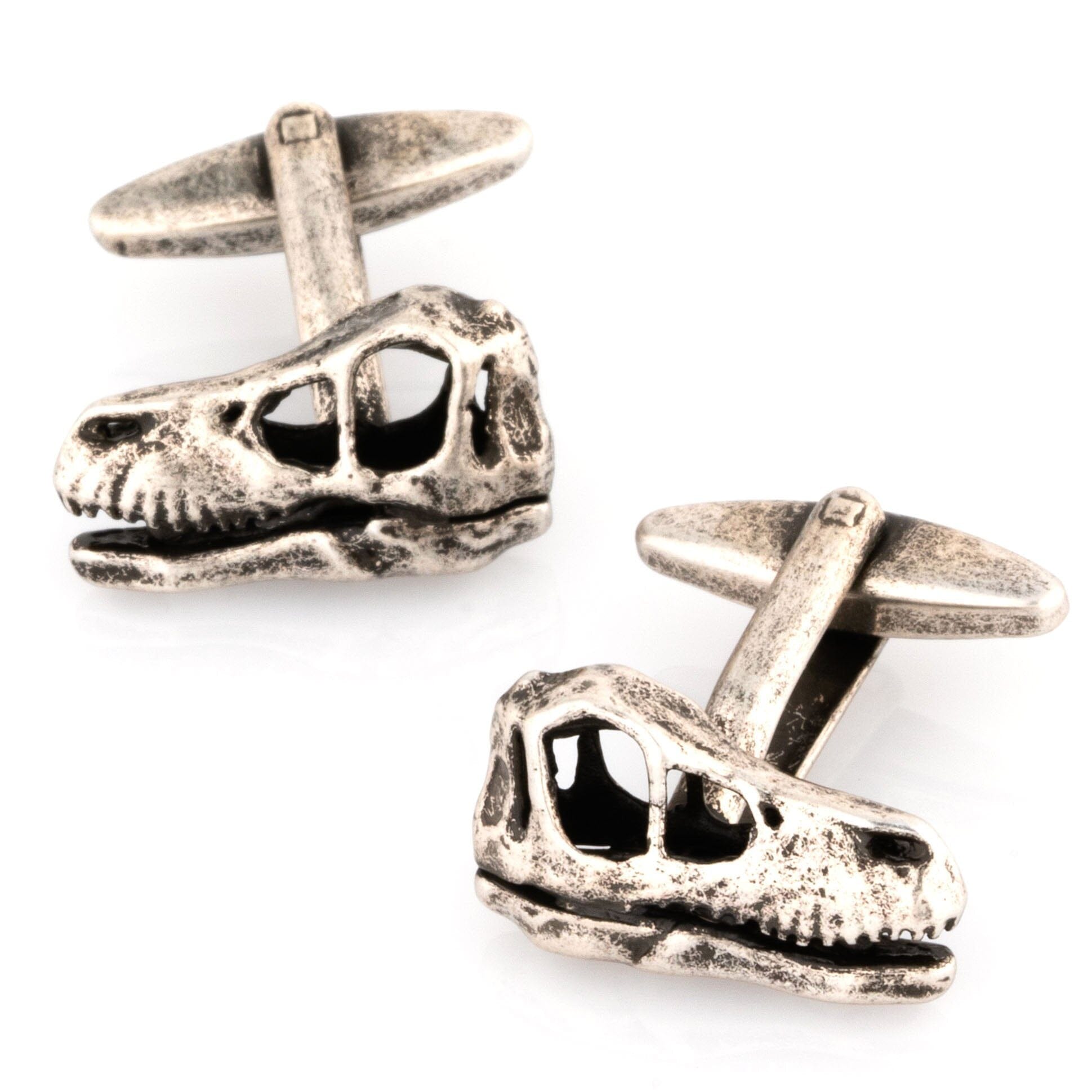 Velociraptor Skull Dinosaur Cufflinks Novelty Cufflinks Clinks Australia 