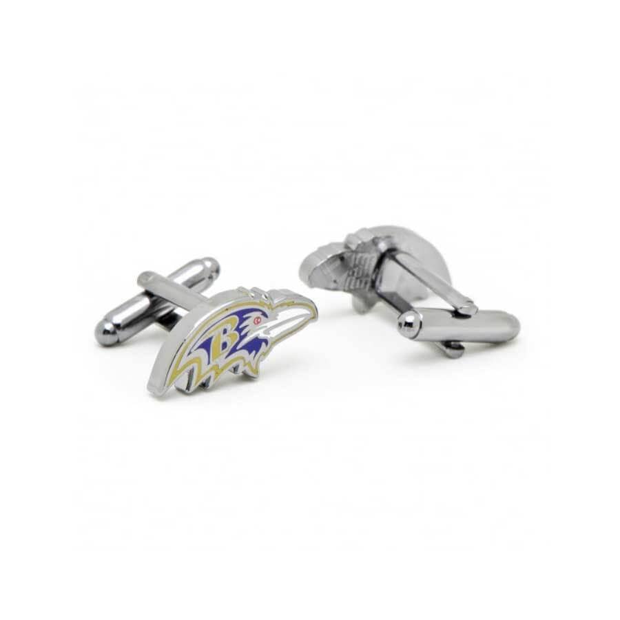 Baltimore Ravens Head Cufflinks Novelty Cufflinks NFL 