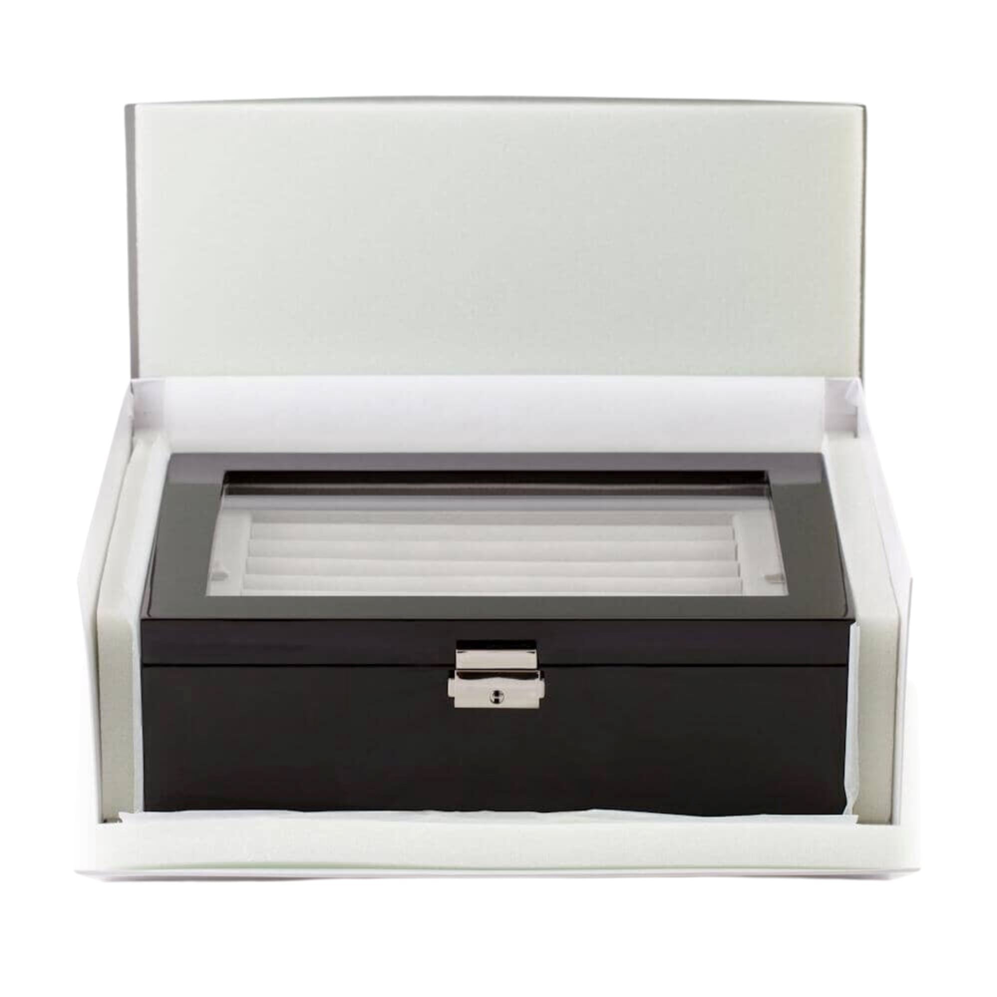 72 Pair Double Decker Black Cufflink Box Cufflink Boxes Clinks 