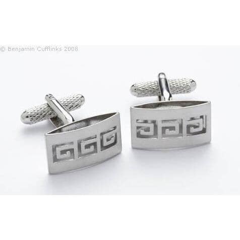 Grecian Pattern Cufflinks Novelty Cufflinks Clinks Australia Grecian Pattern Cufflinks 