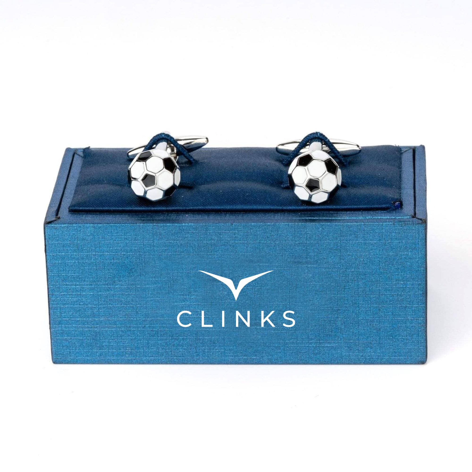 3D Black and White Soccer Ball Football Cufflinks Novelty Cufflinks Clinks Australia 