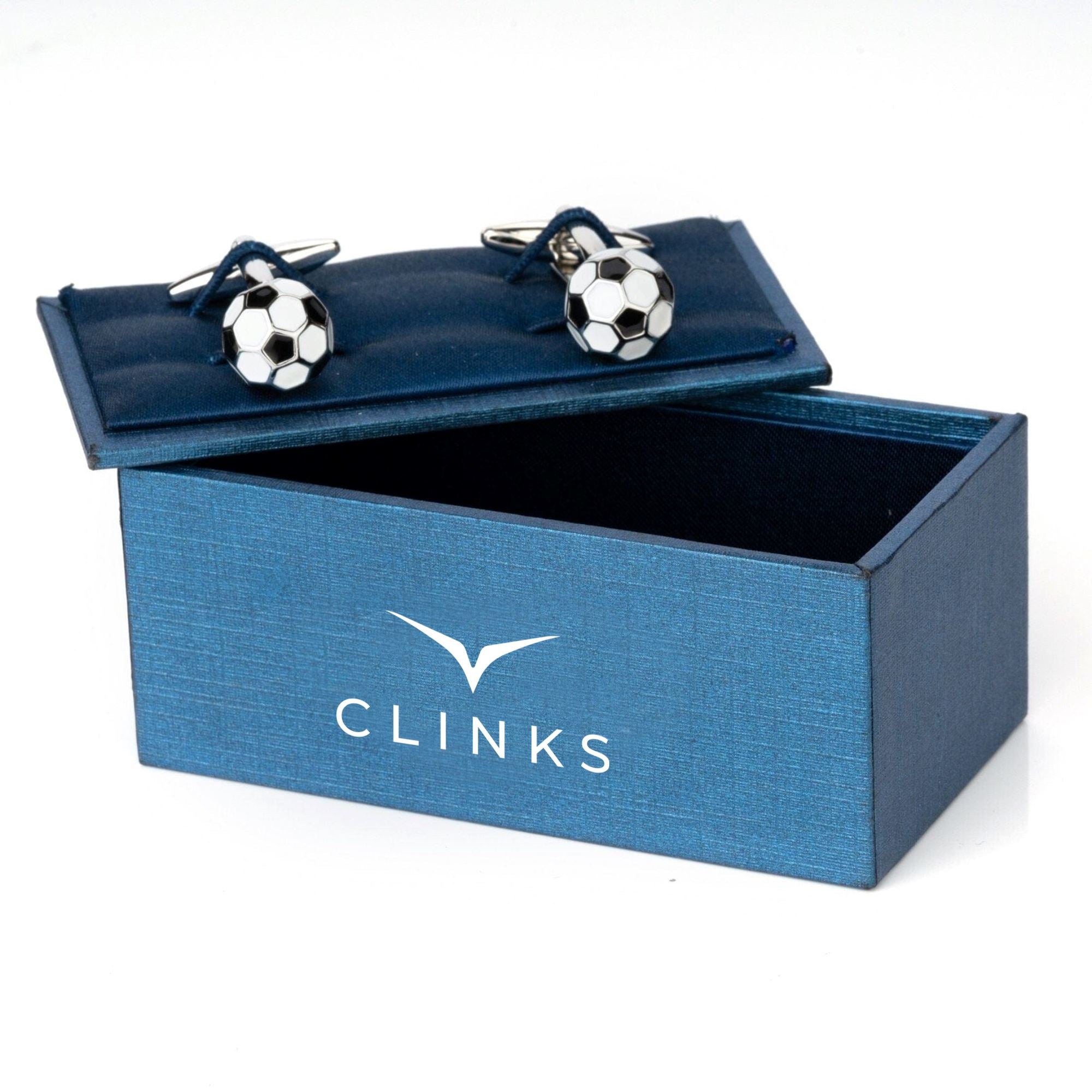 3D Black and White Soccer Ball Football Cufflinks Novelty Cufflinks Clinks Australia 