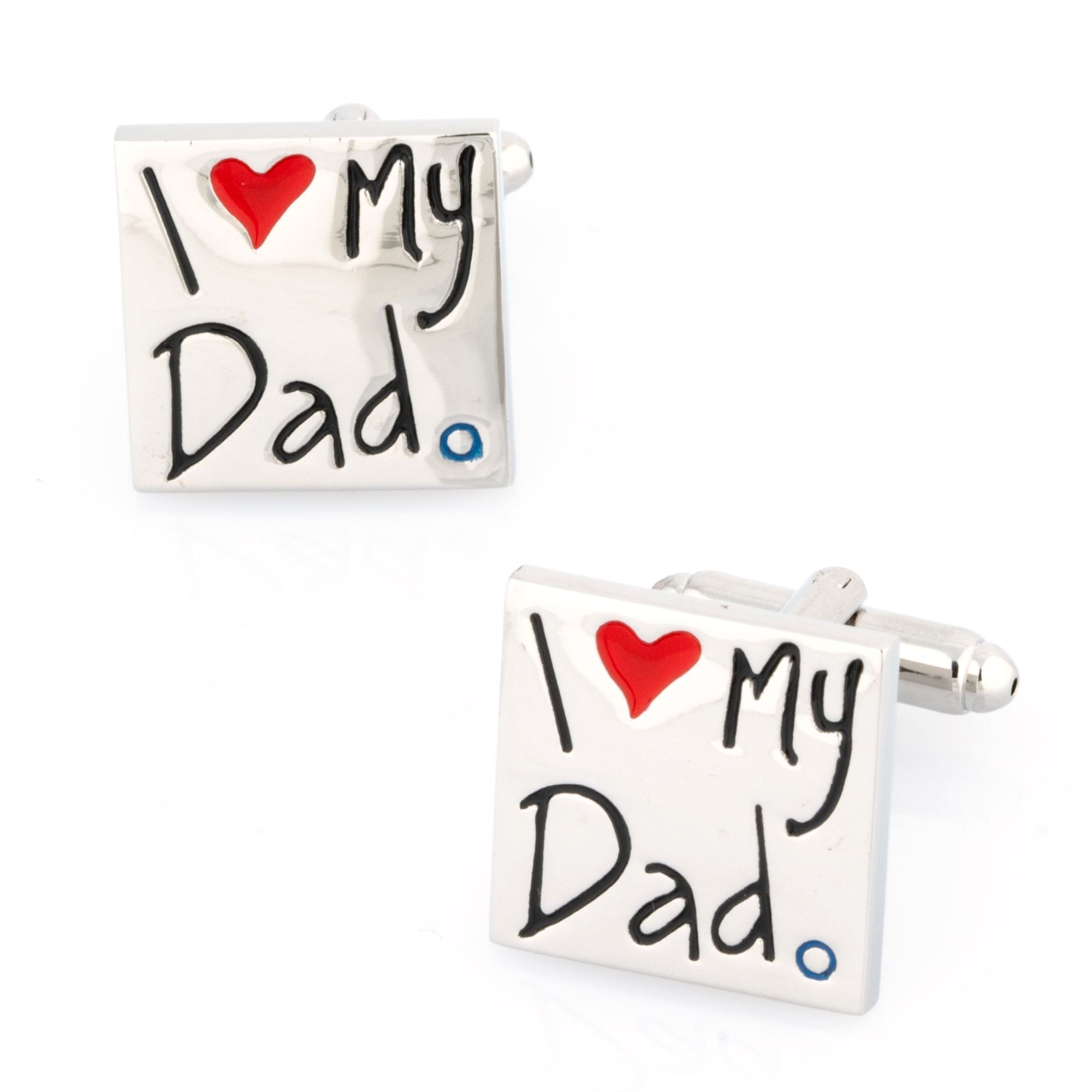 I Love My Dad Cufflinks Novelty Cufflinks Clinks Australia 