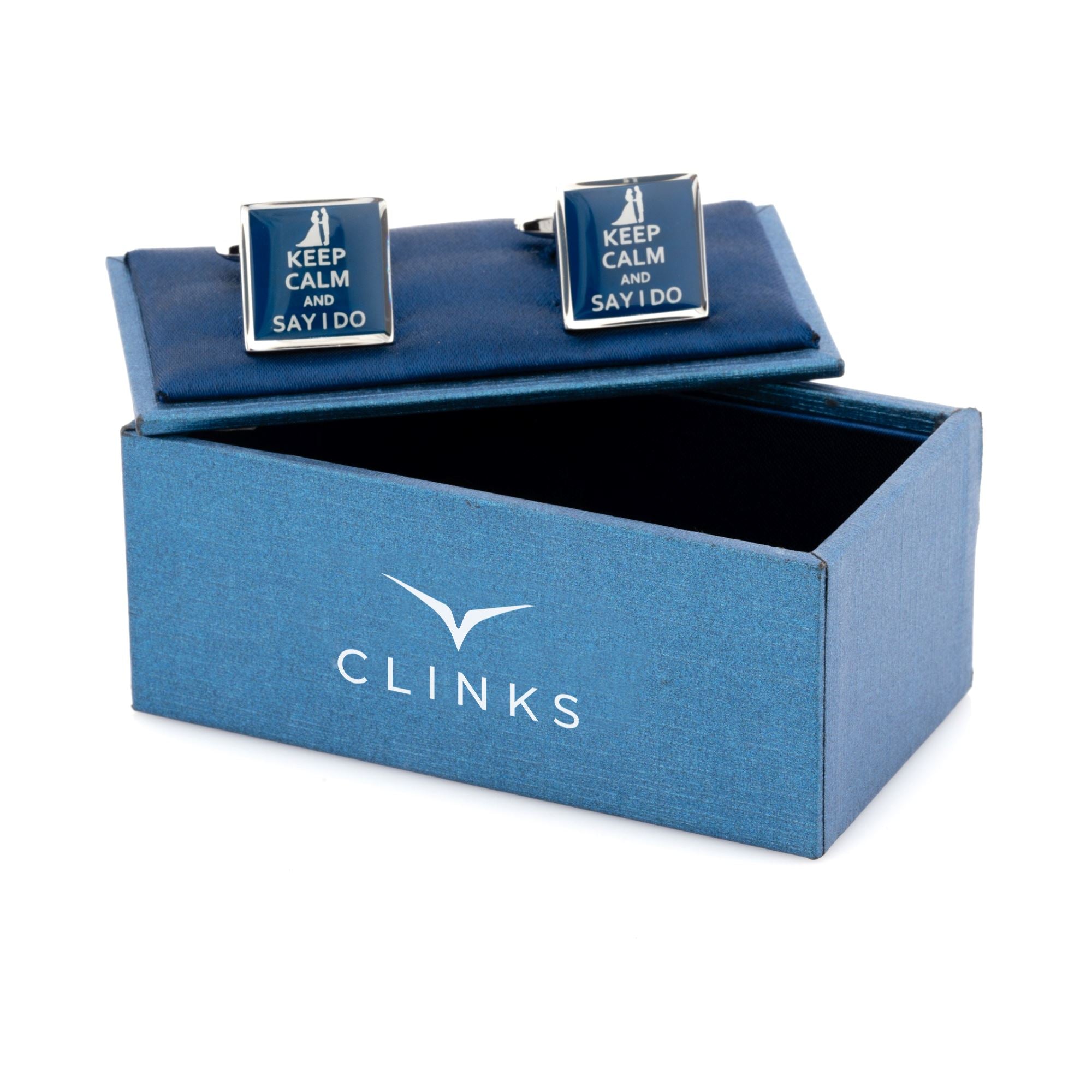 Keep Calm and Say I Do Cufflinks Novelty Cufflinks Clinks Australia 