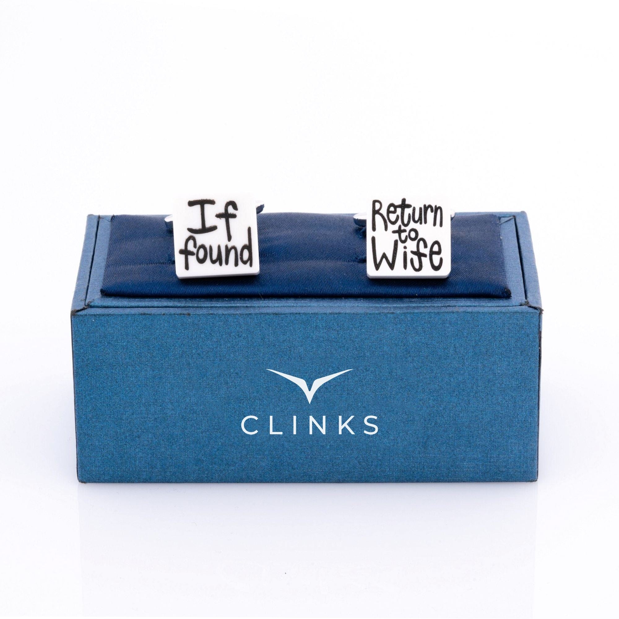 If found Return to Wife Cufflinks Novelty Cufflinks Clinks Australia 