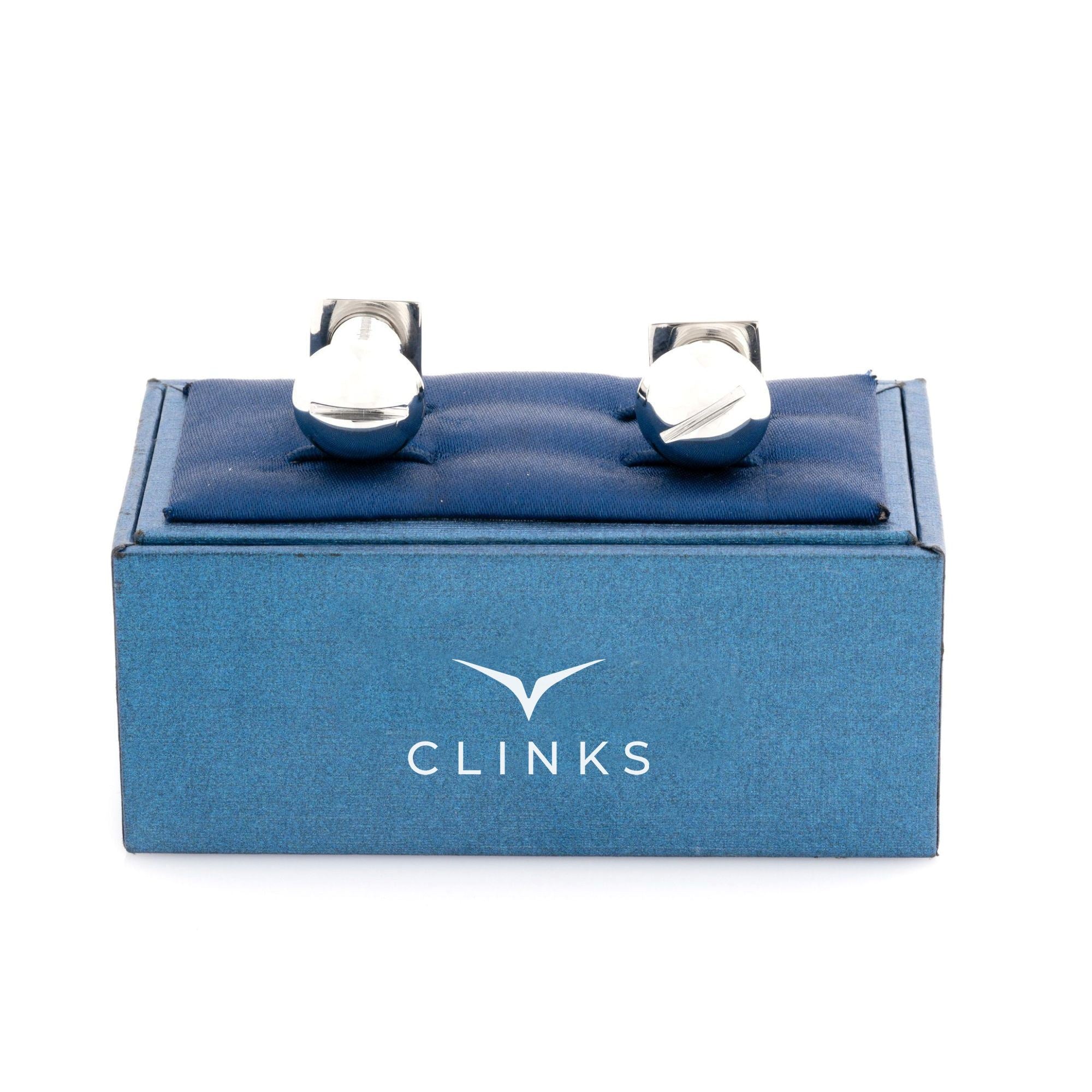 Functional Silver Nut and Bolt Cufflinks Novelty Cufflinks Clinks Australia 