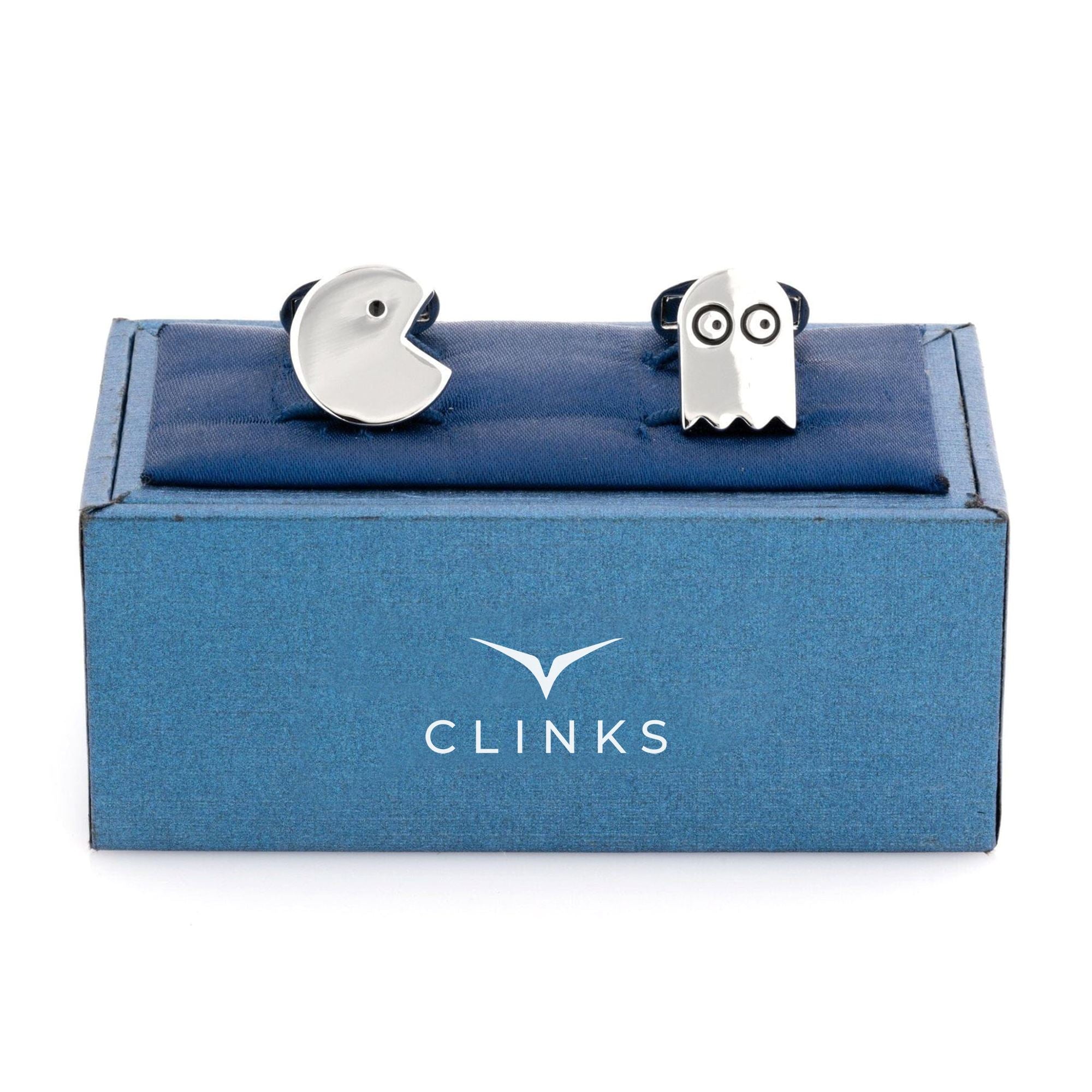 Game over Arcade Cufflinks Silver Novelty Cufflinks Clinks Australia 