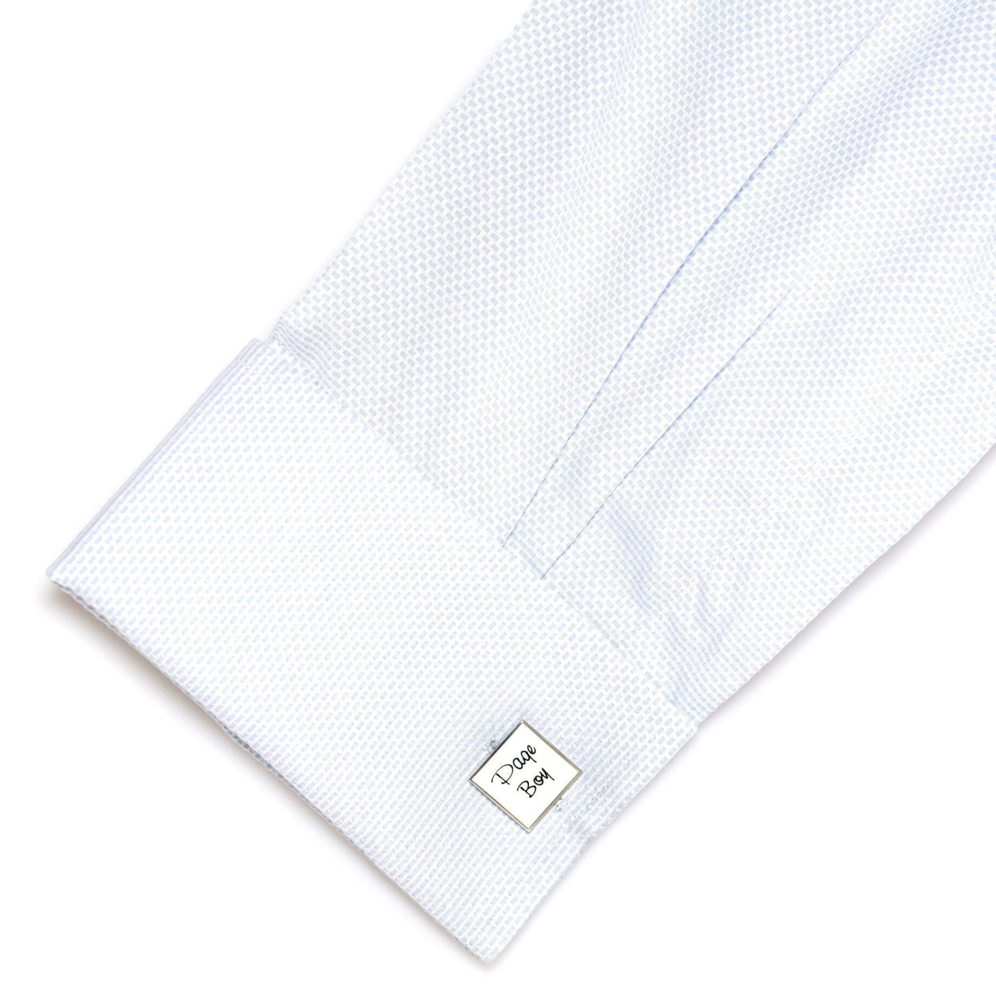 Page Boy White Wedding Cufflinks Wedding Cufflinks Clinks Australia 