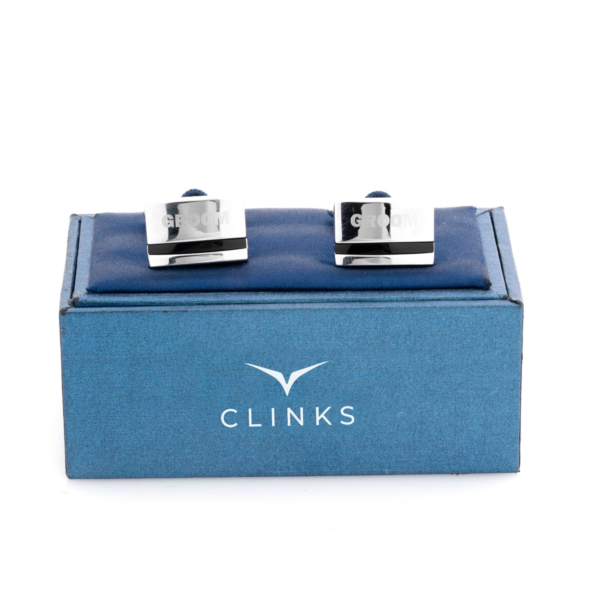 Groom Laser Etched Onyx Silver Wedding Cufflinks Wedding Cufflinks Clinks Australia Groom Laser Etched Onyx Silver Cufflinks 