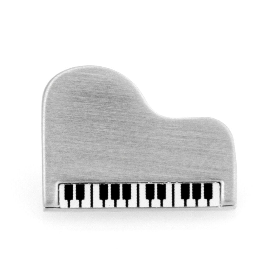 Silver Piano Lapel Pin Lapel Pin Clinks 