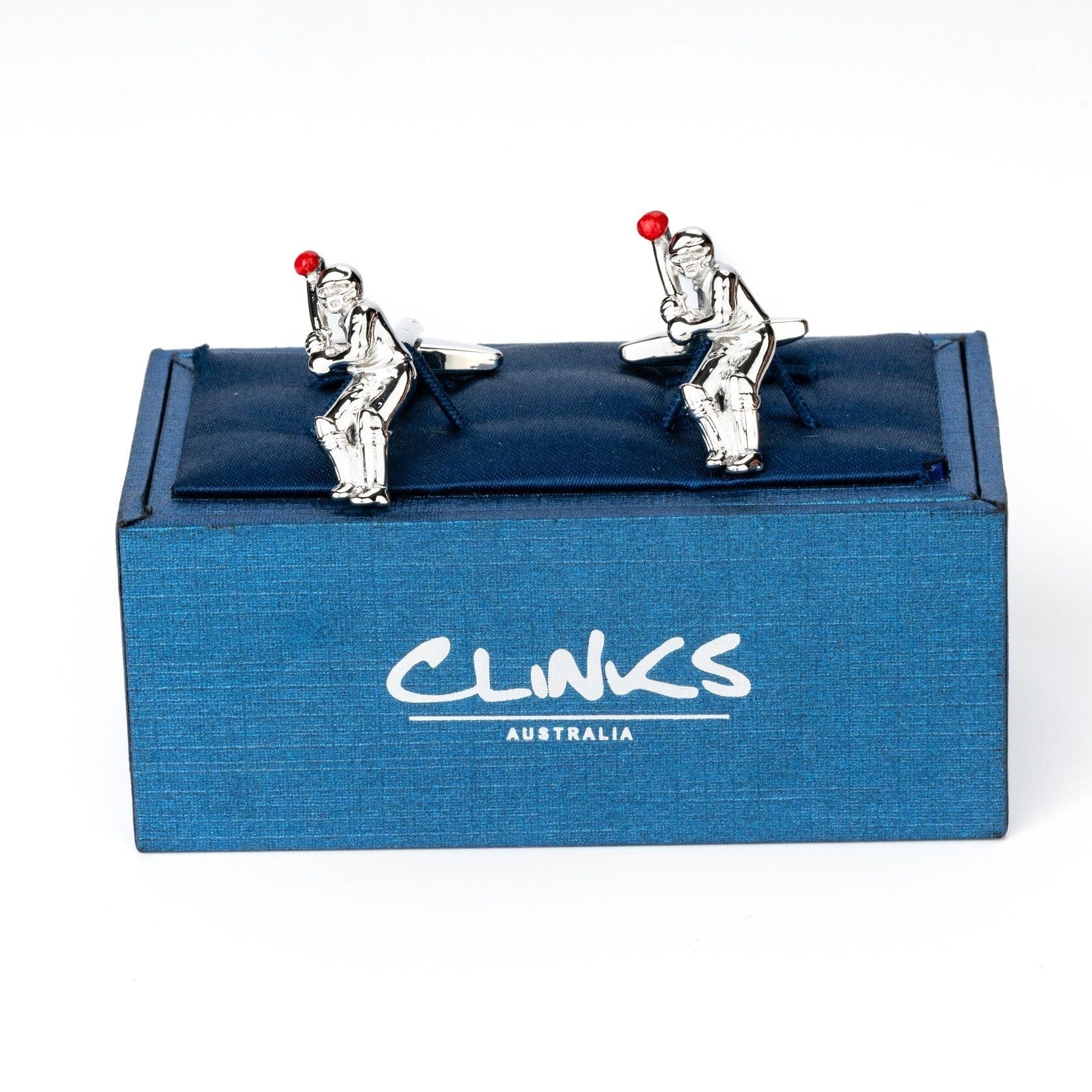 Cricket Batter Cufflinks Novelty Cufflinks Clinks Australia 