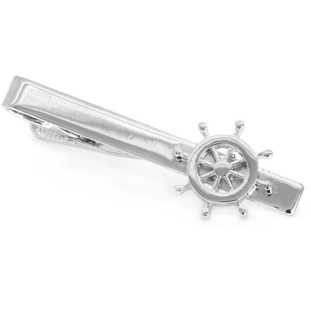 Ships Wheel Tie Clip Tie Clips Clinks 