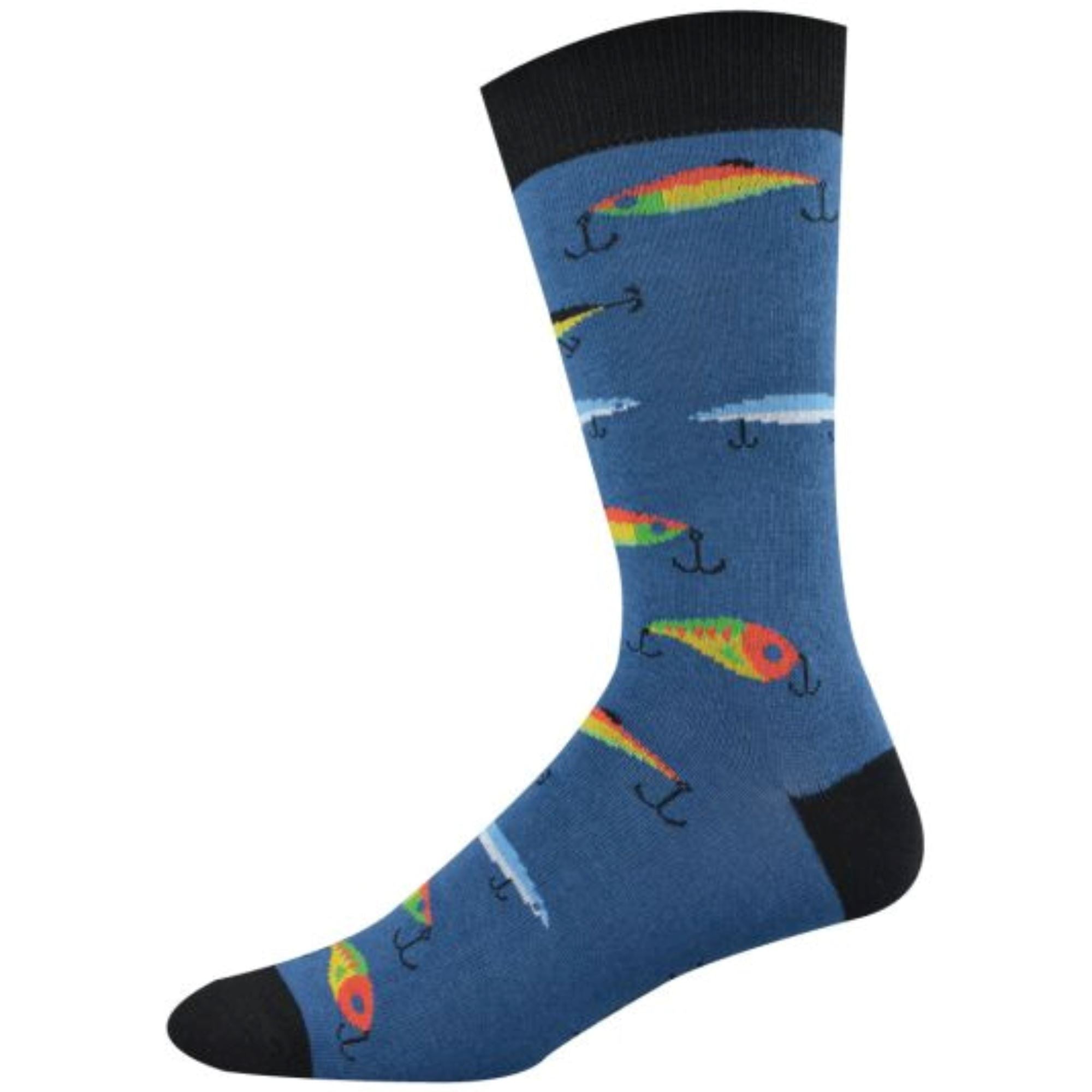 Mens Fishing Bait Sock Socks Bamboozld Regular (7-11) 
